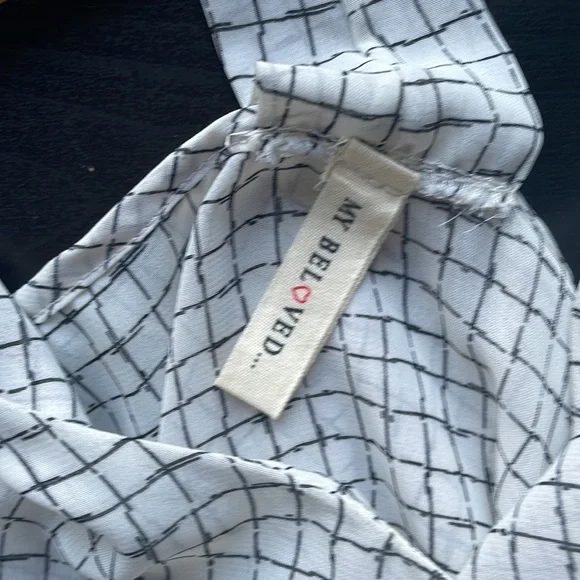 T-Back Grid Dress - Picture 5 of 6